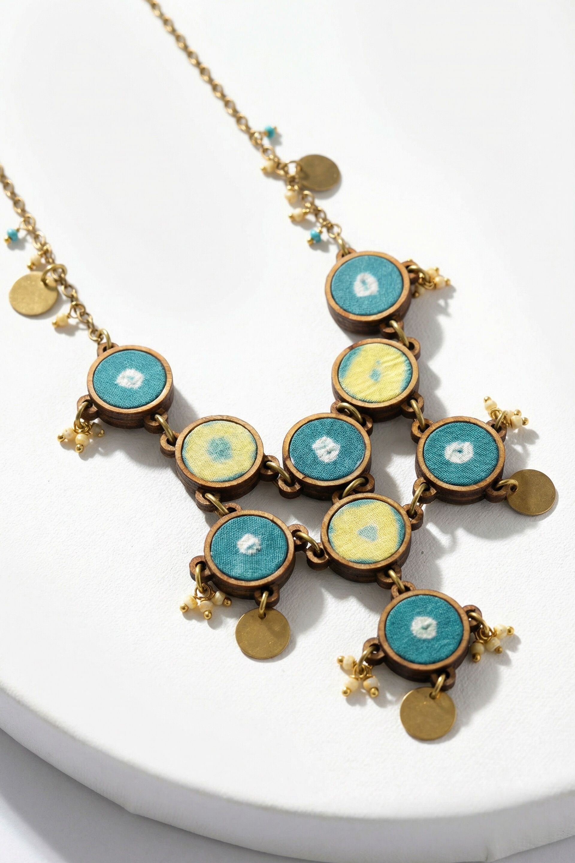 Coin Cascade Necklace, , image 3
